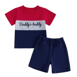 2Pc Baby Boy Summer Clothes Set
