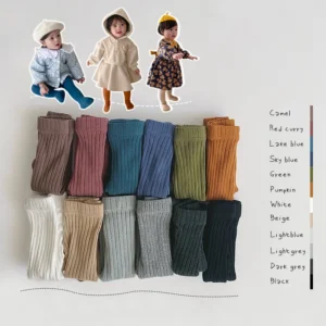Baby Girl Tights/Pantyhose, Cotton Knitted