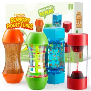 4-Pack Sensory Fidget Stress Relief Toy Ages 3-12Y